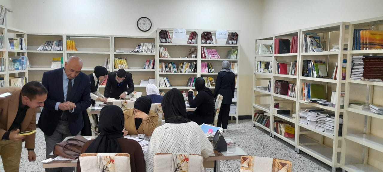 تفعيل شبكة الإنترنت في مكتبة كلية العلوم التطبيقية – هيت